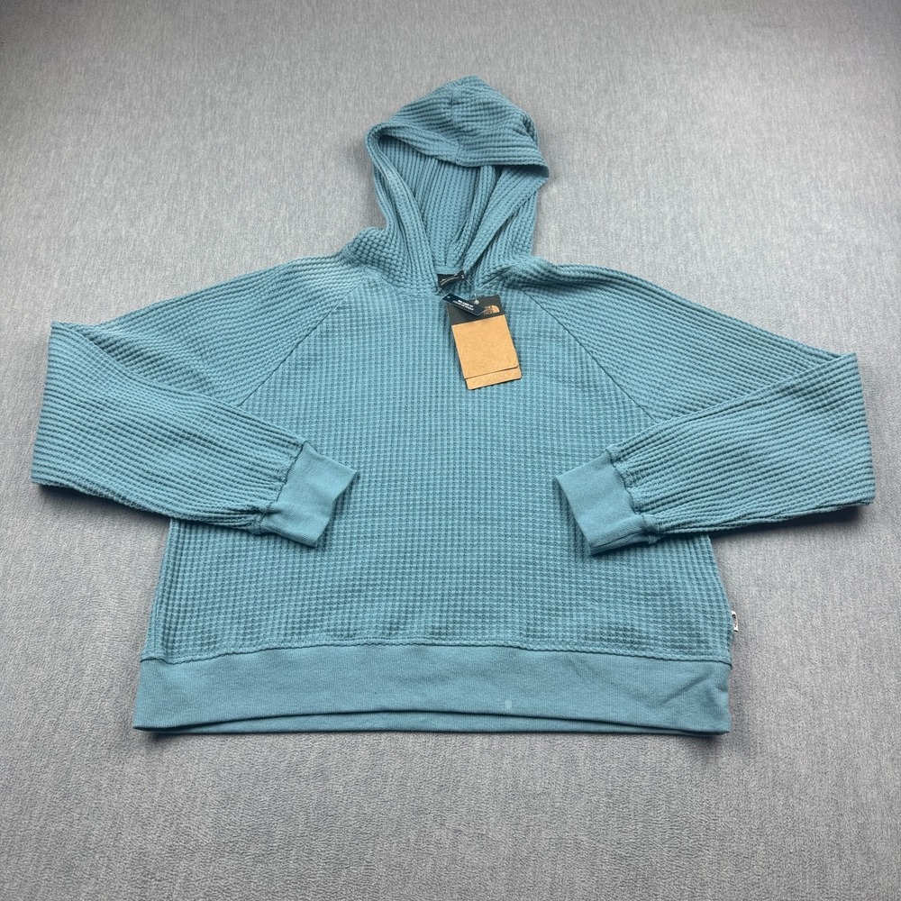 The North Face‎ Pullover Womens Medium Blue Chabot Hoodie Sweatshirt Activewear